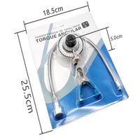 360 °   Jauge d'angle de couple magnétique professionnelle 2-en-1 réglable pour véhicules – Outil de mesure du couple et de l'angle de rotation