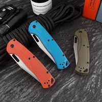 Vente flash - Couteau pliant tactique EDC Bm15535 avec manche en fibre de nylon de 3,43 pouces, couteau de poche multifonctionnel pour le camping en plein air et la survie