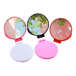 Specchietto Pieghevole Personalizzato con Logo, Compatto e Portatile per Trucco, da Viaggio, per Donne e Ragazze, Uso Quotidiano - Product Image 5