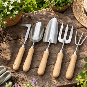 Grossiste en outils de jardin à faible MOQ : pelle en métal, râteau à feuilles et kit de bonsaï pour le désherbage, coffrets cadeaux de Noël - Product Image 6