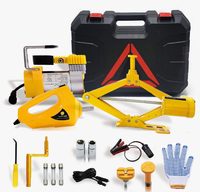 Offre Spéciale 12V automatique 3T voiture électrique Jack Set 3-en-1 Kit de réparation de voiture avec hauteur de levage Offre Spéciale crics de voiture