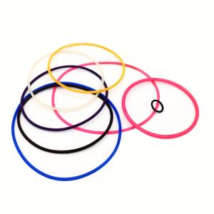 تخفيضات كبيرة خواتم سيليكون مطاطية ملونة يا خواتم مقاومة درجات الحرارة العالية - Product Image 2