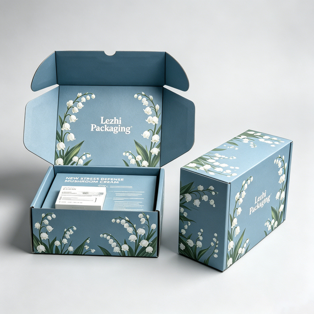 Factory Custom Logo Printed Hard Foldable Corrugated Packaging Box Gift Shoes Clothing Shipping Paper Packaging Boxes