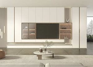Desain Modern OSB lemari pakaian dengan lemari penyimpanan lemari kayu lapis MDF Panel kayu pintu untuk penggunaan di rumah - Product Image 5