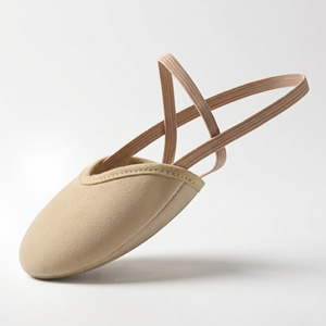 Chaussons <span class=keywords><strong>de</strong></span> danse à demi-semelle pour la danse lyrique et la gymnastique, modèle 147, en microfibre, pour la gymnastique et la danse lyrique, à bout couvert - Product Image 2