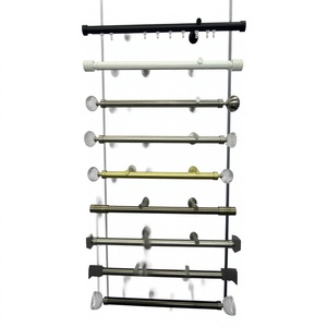 Rail de rideau moderne en nylon sans perçage, ajustement parfait, forme personnalisée - Product Image 1