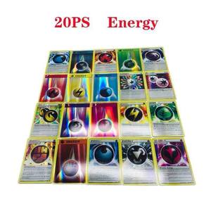 Boîte à cartes Pokémon en carton, version anglaise, chinois simplifié <span class=keywords><strong>traditionnel</strong></span>, avec cartes d'énergie et de lutin - Product Image 2