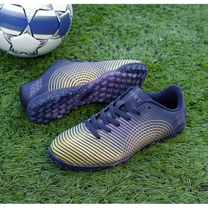 Venta al por mayor de fábrica de zapatillas de fútbol de talla grande para adultos y niños, zapatillas de fútbol TF con tacos para competición y entrenamiento de estudiantes. - Product Image 6