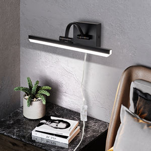 LED Adjustable Picture Lights Touch Switch Black <b>Mirror</b> Lamp for Bathroom Modern Design Dimming Vanity Metal Body Wall Light - Product Image 4