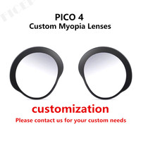 Lentilles de myopie anti-bleu personnalisées, Ultra mince, pour casque VR Pico 4