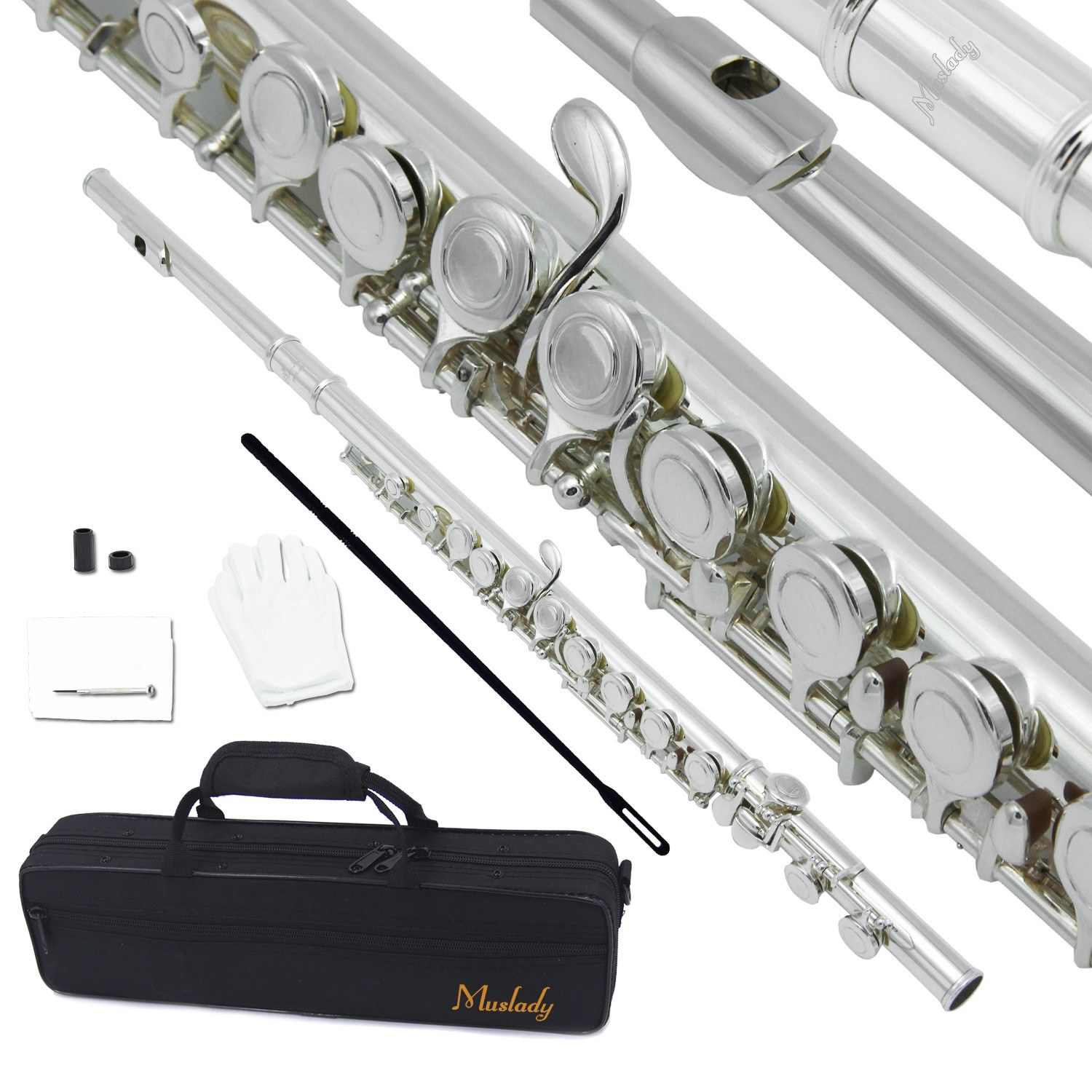 楽器 Flly FL4012NE General Grade Key Carving 16 Holes C Key Straight Flute