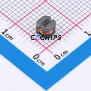 Inducteur de puissance CD43-6R8M SMD, 4,5x4 mm (Inductance : 6,8 µH) (Précision : 20 % Courant nominal : 1,35 A) - Product Image 1