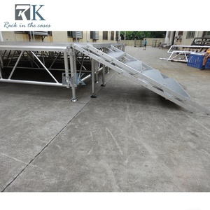 Plate-forme de scène en aluminium pour événements à hauteur réglable - Product Image 3