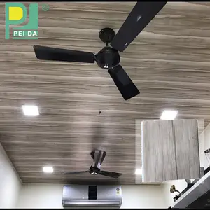 Iç tasarım malzemeleri sahte Plafond asma yalıtımlı çatı PVC tavan panelleri