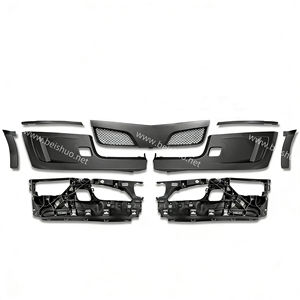 Pare-chocs avant BS-PE-<span class=keywords><strong>206</strong></span> en plastique PP, fixation par boulons, remplacement facile sans trou pour les feux antibrouillard, pour Peterbilt 579 2023 - Product Image 2