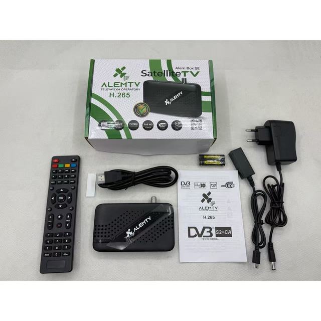 Factory Hot HD Box DVB S2 Satellite Tv Decoder Set Top Box Wifi Receiver Iks Apk Subscription MPEG 4 H.265 H.264 TV Box