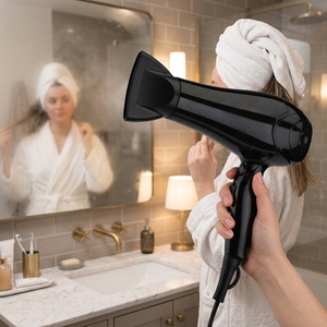 Un Sshaverir Sèche Puissant Traepilator20v Portable Électrique Tissu Ménage Salle De Bains Pliable En Plastique 2000w PA 4 en 1 sèche-cheveux - Product Image 4