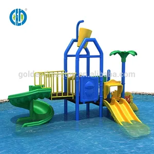 Fabrik neues Design im Freien Wassers pray Kunststoff rutsche moderne Kinder Wasserpark im Freien Spielplatz