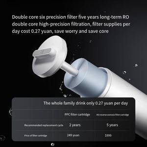 Purificateur d'eau chaude instantanée Mijia Q1000 CN 1000G à grand débit, filtre à eau RO sans réservoir sous évier - Product Image 5
