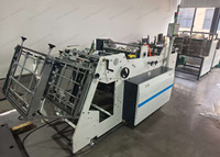 Machine automatique de fabrication de boîtes à lunch en papier haute vitesse, machine de formage et d'érection de cartons en papier