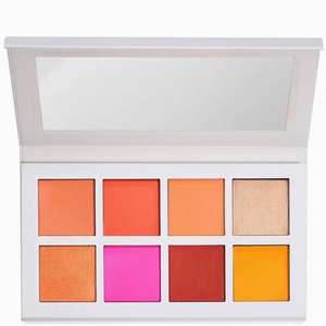 Palette de fard à joues végétalien sans cruauté, 8 couleurs, poudre brillante, surligneur, bronzeur, avec Logo - Product Image 3