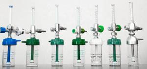 Oxy tốt Flow Meter Wall Mount giá brass cơ thể đôi oxy lưu lượng kế y tế khí oxy lưu lượng kế với độ ẩm chai - Product Image 6