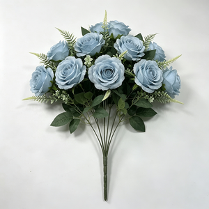 Bouquet de verdure pure pour centre de table, lot en gros de verdure et de fleurs pour décoration murale de fleurs artificielles - Product Image 6