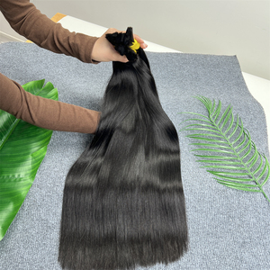 <span class=keywords><strong>2026</strong></span>年出厂价直发原发全角质层对齐12A不脱落不打结自然色骨直人发散装 - Product Image 4