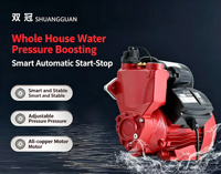 1 Zoll Rohrleitung Automatische Ein/Aus Wasserdruckerhöhungspumpe 220V 50L/Min Durchfluss WZB Intelligente Selbstansaugende Hauswasserpumpe