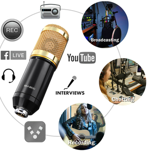 Microphone d'enregistrement professionnel en studio <span class=keywords><strong>BM</strong></span> <span class=keywords><strong>800</strong></span>, micro à condensateur pour la voix avec carte son V8 pour karaoké, YouTube, TikTok, diffusion en direct - Product Image 6