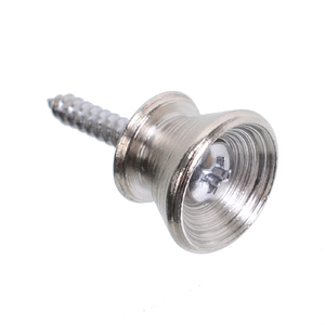 Ukulélé Acoustique Classique Électrique Basse Guitare Sangle Serrure StrapLock Verrouillage Chevilles Broches Métal Fin Boutons Or - Product Image 4