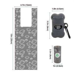 Bolsas Biodegradables y Compostables para Excremento de Perros y Gatos Malaitu, Rollo Individual 12x33cm, Material PE+EPI, Ecológicas - Product Image 6
