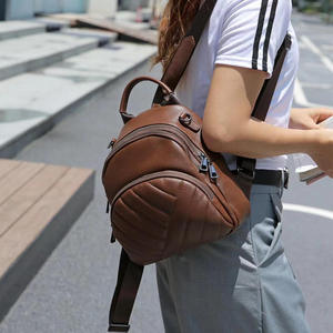 Sac à dos en cuir de vache véritable AndoBag pour femmes, mode, loisirs, voyage, petit sac carré, sac à bandoulière pour femmes 8532-1 - Product Image 2