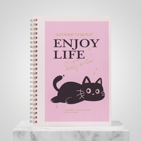 Carnet à spirales imprimé animalier en gros, journal/agenda personnalisé avec logo
