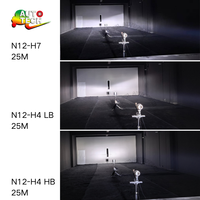Nouvelle lampe LED automobile universelle super lumineuse 12V 200W avec ventilateur 6500K ampoule H7/H11 en aluminium et cuivre