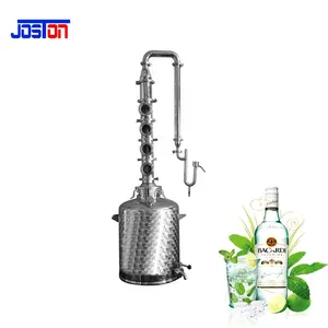 JOSTON Stainless Steel Alcohol Distill Distiller Brewery Equipment Copper Distillation Dairy Machine Mini Homemade STILL POT