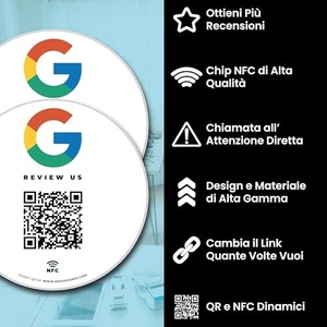 Autocollants NFC étanches en époxy 13,56 MHz pour avis Google, cercle d'avis NFC - Product Image 2