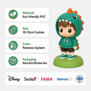 Fabricant de figurines en plastique 3D personnalisées OEM ODM Figurine en PVC de dessin animé Figurine de personnage en plastique personnalisée - Product Image 2