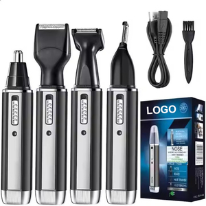 Recortadora de pelo de <span class=keywords><strong>nariz</strong></span> eléctrica 4 en 1, afeitadora de <span class=keywords><strong>patillas</strong></span> multifuncional con fuente de alimentación USB para uso doméstico <span class=keywords><strong>y</strong></span> hotelero, recortadora de pelo - Product Image 5