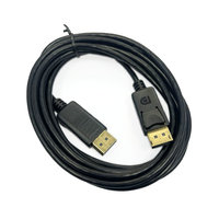 Cable DisplayPort de 10M, adaptador DP a DP para PC, Macbook, HDTV, proyector, altavoz y aplicación de cámara, Conector de puerto de pantalla