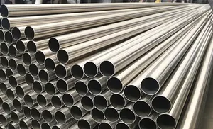 Tube en acier inoxydable poli 304 série 200, calibre 16, surface 300 série 2B, soudage sans soudure, pliage et découpe disponibles - Product Image 2