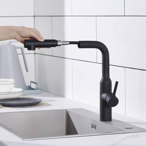 304 thép không gỉ kéo ra Hot & Cold nước Mixer Vòi Nước Nhà Bếp - Product Image 5