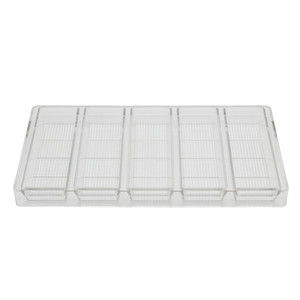 Molde de Policarbonato Irrompible para Chocolate de Dubái, 13.5x27 cm, Bandeja de Relleno de 2 cm de Profundidad para Panadería Comercial - Product Image 2