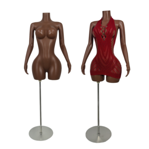 Corps chaud grande taille Mannequin en plastique du haut du corps pour femmes maillots de bain raccord vêtements de plage personnalisés sans tête gros buste <span class=keywords><strong>cul</strong></span> - Product Image 1