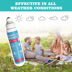Glantu Fórmula para exteriores Aceite esencial natural Sin DEET Alivio de la picazón 20ml Mosquito después de la picadura Roll on Liquid - Product Image 3