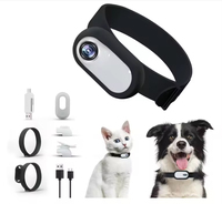 Traceur GPS intelligent portable HD 1080P pour animaux de compagnie, extérieur, sport, enregistrement vidéo réseau 4G, carte SD, compatible Android/iOS, collier pour chien/chat