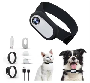 Traceur GPS intelligent portable HD 1080P pour animaux de compagnie, extérieur, sport, enregistrement vidéo réseau 4G, carte SD, compatible Android/iOS, collier pour chien/chat - Product Image 2