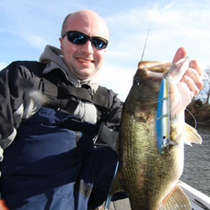 Hunthouse nouveau Style plastique eau salée appâts naufrage lent pêche appâts de natation leurre blancs non peint plastique dur - Product Image 4