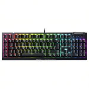 Teclado para ordenador BLACKWIDOW V4 X Mechanic Yellow Switch Negro RZ03 04702400 R3H1 - Product Image 3
