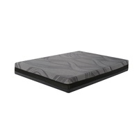 [Stock US] Livraison gratuite 10 In. Matelas en mousse à mémoire de forme en gel, livré en boîte, avec dessus souple, 5 tailles, expédition nationale aux États-Unis, MOQ 1 unité